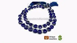 Lapis Lazuli Beads | Semi precious Beads for Jewelry Making | Handmade Gemstone Jewellery Supplies