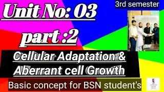 Cellular Adaptation & Aberrant cell growth #new  #part -2 # kmu lectures
