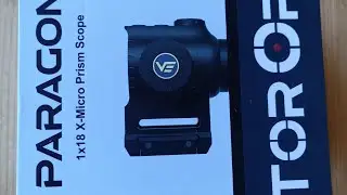 Vector &oacute;ptics Paragon 18-1 micro prism unboxing 