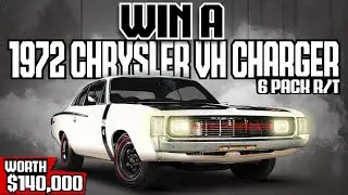 Win a 1972 Chrysler VH Charger R/T 6 PACK