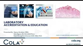Laboratory Accreditation As It Should Be by COLA