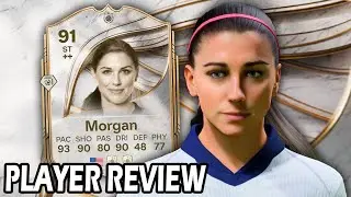 Обзор игрока 91 Icon Morgan ⭐ FC 26 Ultimate Team