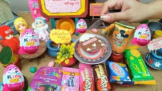 Miniature kinder Chocolate Hershey's Cake | Miniature Food Village