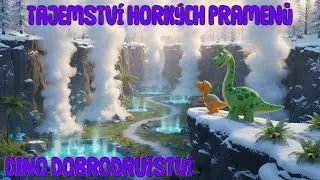 Tajemství horkých pramenů a Parní schovávaná 🧖‍♂️ | Zimní pohádka | Dino Dobrodružství #26