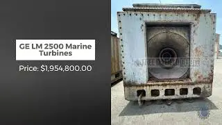 GE LM 2500 Marine Turbines 1080p