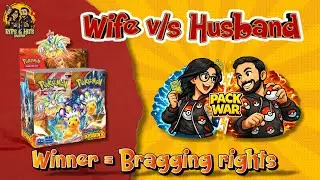 Pack War with Surging Sparks | Booster Box | Husband v/s Wife | 