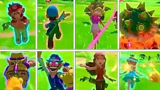 Mario Golf: Super Rush - All Special Dashes