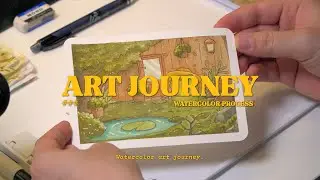 Art Journey - Watercolor - Spring Garden Prep | Calm Garden Field