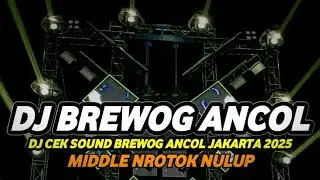 DJ CEK SOUND BREWOG ANCOL JAKARTA 2025 FULL BASS HOREG NROTOK NULUP