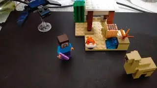 Akhirnya punya lego juga, Bangun minecraft di irl-Rakit Lego