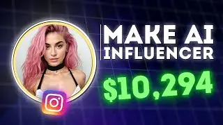 How to create FAKE AI Influencer | Make money with AI Influencer