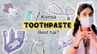 Konsa Toothpaste Sabse Best Hai? | Best Toothpaste for Healthy Teeth | Dental Snap #toothpaste #fyp 
