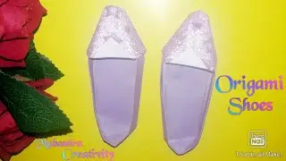 Origami Paper Mini Shoes / Beautiful Handmade Mini Paper Shoes