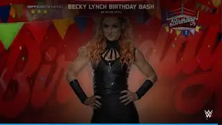 WWE 2K25 MyFaction Live Event Becky Lynch Birthday Bash