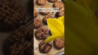 Almond Butter Cookies | Healthy & Easy Recipe! 🍪✨