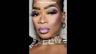 Pretty Brown Eyes #baltimoremua #makeupartist #over50 #makeup #beautyindustry #blackpact #fashion