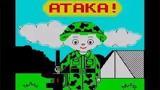 Attack (Атака). YRGB 2025. ZX Spectrum. Прохождение