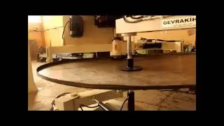 dish end flanging machine