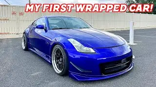 УПАКОВЫВАЮ Свой Nissan 350z в КОРОЛЕВСКО-СИНИЙ ЦВЕТ! ...... и Я ПРОДАЛ ЕГО! :(