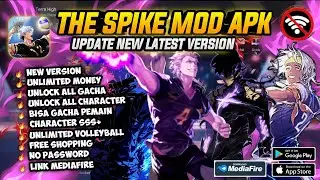 DOWNLOAD The Spike Volleyball Cross Mod Apk V6.4.407 Unlock All Character,Unlimited Money,Mod Lucas
