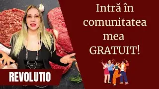 Esti binevenit in noua mea comunitate REVOLUTIO