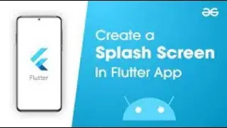 How to Build Splash Screen in Flutter | SpeedCode | Code link add Description