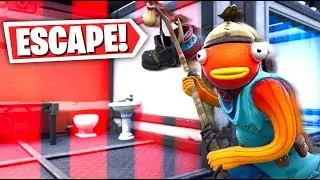 Fortnite SPACE PRISON ESCAPE PARKOUR! (Fortnite Creative Mode)