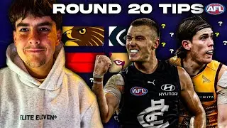 ROUND 20 AFL TIPS + PREDICTIONS 2025