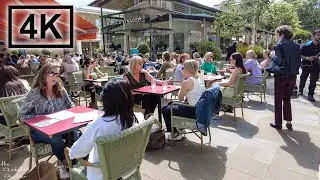 London Walk, Chelsea 🌞 Lunchtime in Summer 2021 - Sloane Square, Kings Road - 4K 60fps 3D Sound 🎧