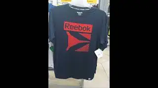 Let's Go Reebok at Walmart #walmart #reebok #tshirt #backtoschool #summervibes