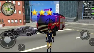 Iron Rope Hero Ninja Gangster City Battle | Ironman Fighting - Live Streaming
