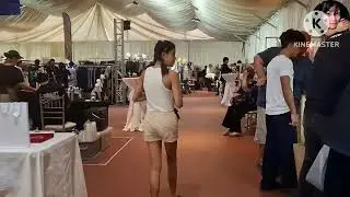 UKAY TA BAI INSIDE THE TENT AT MANDANI BAY 