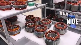 3 Stations Stator Winding and Inserting Machine for Induction Motor Manufacturing