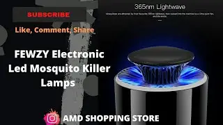 Electronic Led Mosquito Killer Lamps Review|MosquitoTrap|Lampsmosquitoreview2021|AMD SHOPPING STORE