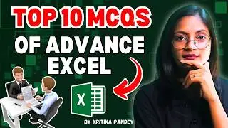 Top 10 Advance Excel MCQ's | MS Excel Questions and Answers | Computer Tech Academy
