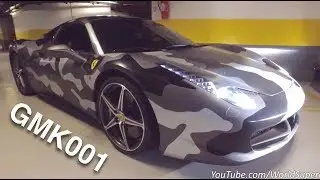 UNE SOIR&Eacute;E AVEC MR. CAMO - FERRARI 458 et AUDI RS4