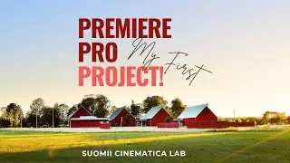 My First Premiere Pro Project | Farm Life Video Editing Exercise (Beginner Tutorial)
