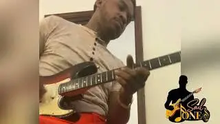 Rod Jones playing a Fender Ultra Strat
