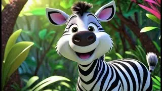 Zoom Zebra Zippity Zap | Can&ccedil;&atilde;o infantil | Cantigas e m&uacute;sicas educativas