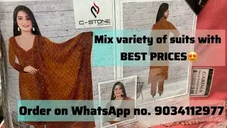 Mix variety of suits @Narimam Clothes & Trends 9034112977