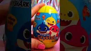 ASMR UNBOXING Mega Surprise EGG Review ❤️ #shorts #asmr #babyshark  #trending #youtubeshorts
