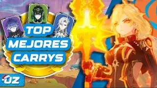 TOP MEJORES CARRYS DE GENSHIN IMPACT🔥/top mejores DPS/Genshin Impact