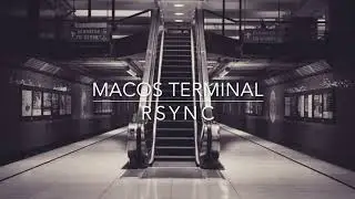 macOS Terminal - rsync