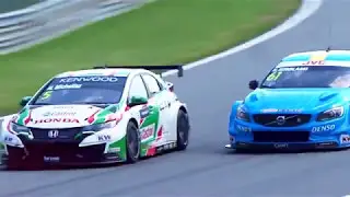 VOLVO POLESTAR V. CASTROL HONDA MONZA 2017 WTCC