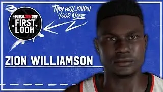 NBA 2K19 - How To Create Zion Williamson (Version 2) (Realistic Face)