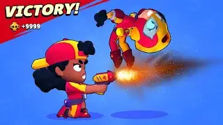 *NEW* ✅ MEG VS MAX 1VS1 ⚠️ SUPERHERO BATTLE BRAWL STARS GAMEPLAY 1v1 MAB55 BS  - 1 vs 1