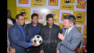Allu Arjun launches Buffalo Wild Wings B Dubs Restaurant in Hyderabad