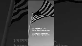 🇺🇸 US PPI & Core PPI Surprise Markets &mdash; What It Means 📉📊 #usa #news