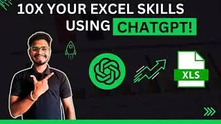 10X Your Excel Skills Using Chat GPT: AI Powered Excel Tutorial   #advanceexcel #productivityhacks