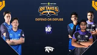 CS:GO Retakes | JoshS & Ching [v/s] Paradox, BadLove & 1TapGod | Powered by FanClash